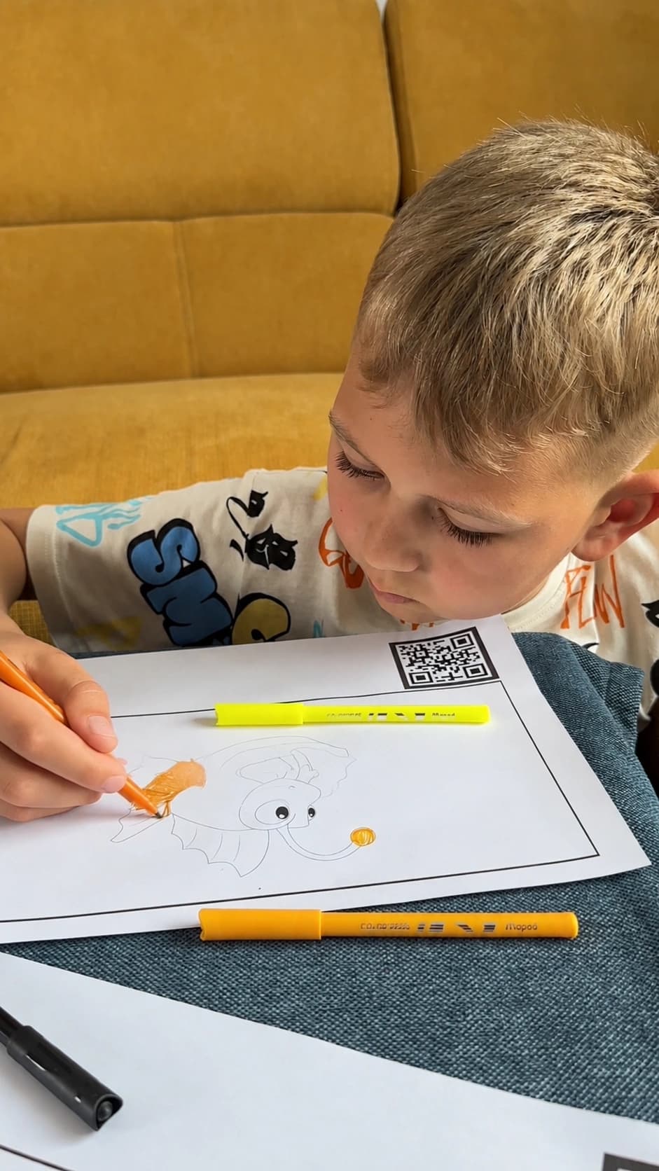 It turns ordinary drawing time into a magical TV experience